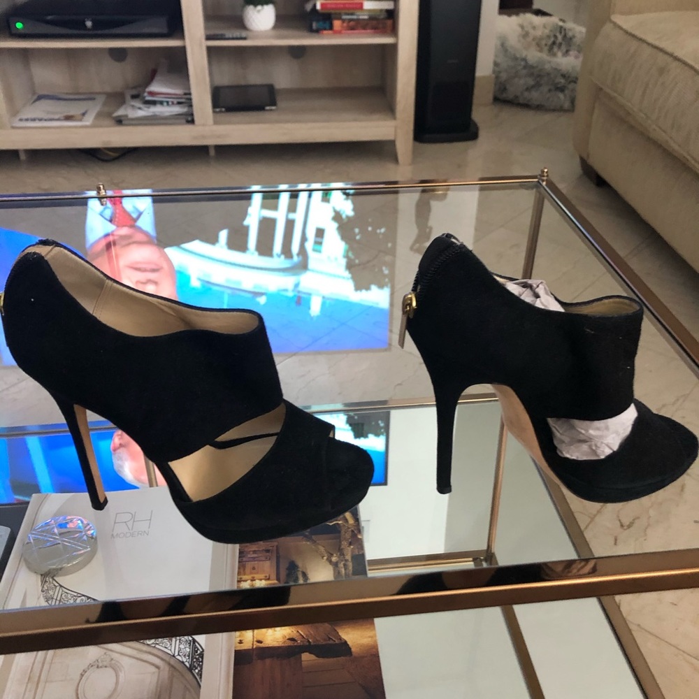 Prada suede heels